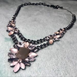 Pink/Grey Forever 21 Necklace